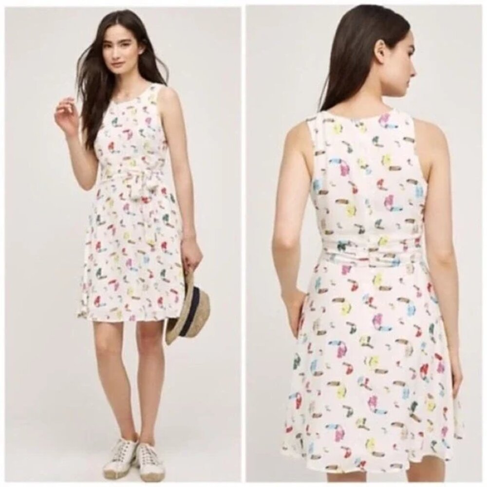 Anthropologie: Sunday in Brooklyn Toucan Dress